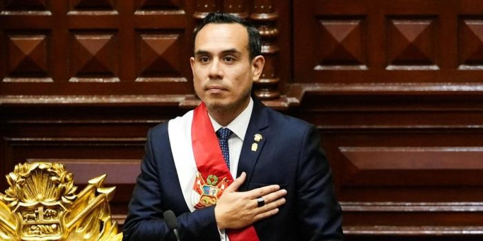 Presiden Baru Peru Jose Jeri pada 10 Oktober 2025