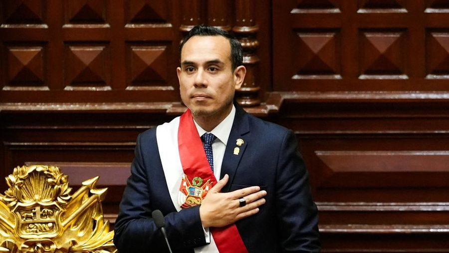 Presiden Baru Peru Jose Jeri pada 10 Oktober 2025