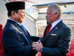 Presiden RI Prabowo dan Raja Yordania