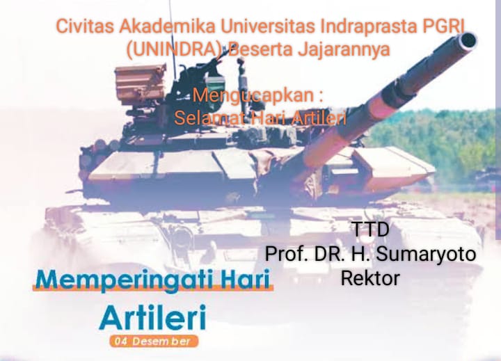 Rektor UNINDRA Prof. DR. H. Sumaryoto