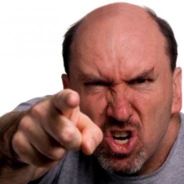 ilustrasi foto orang marah