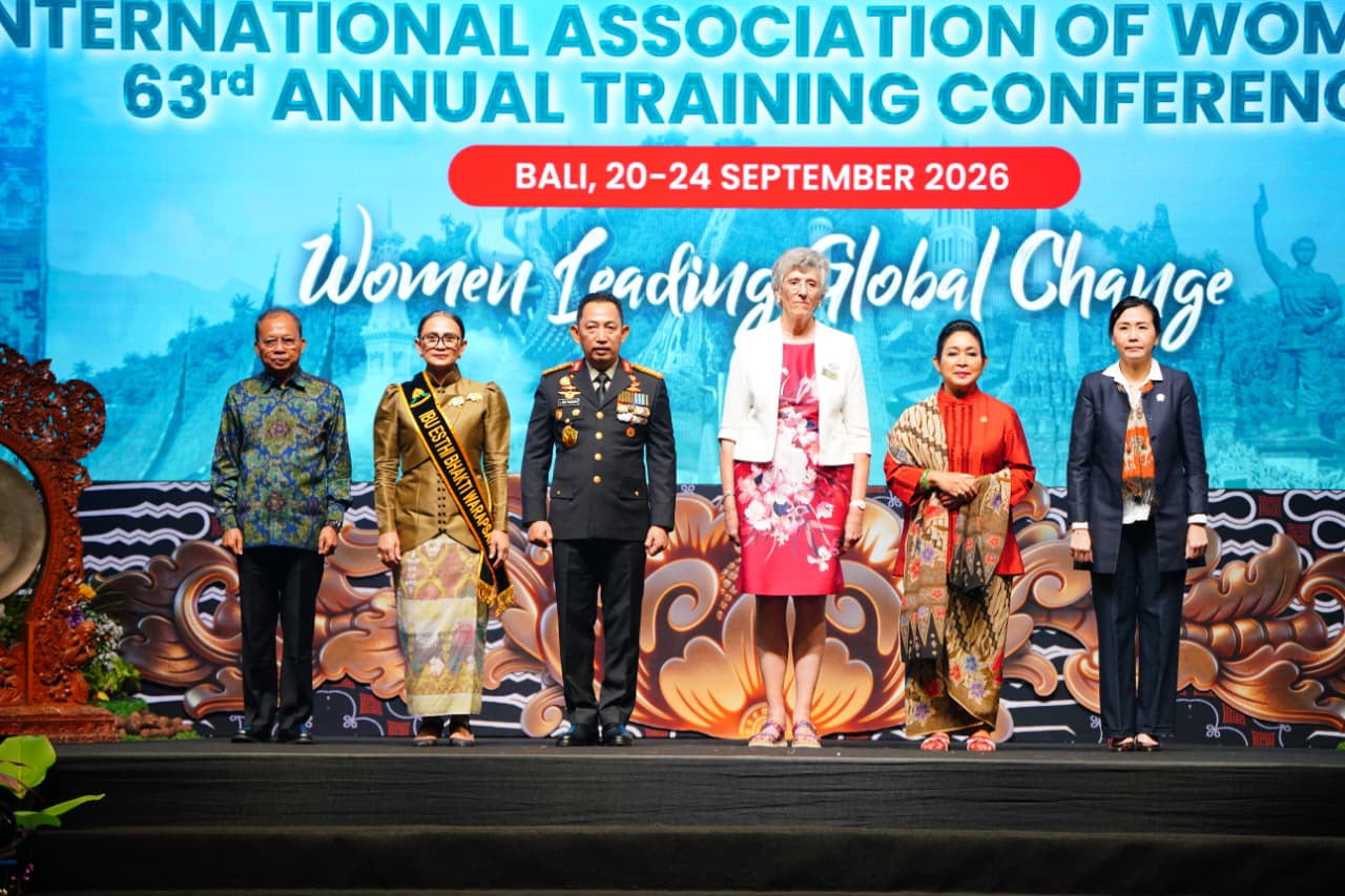 450 Polisi Wanita dari 43 Negara Berkumpul di Bali, Indonesia Jadi Tuan Rumah IAWP 2026